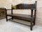 Vintage French Bench in Wood, 1920, Image 4