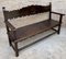 Vintage French Bench in Wood, 1920, Image 9