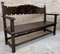 Vintage French Bench in Wood, 1920 2