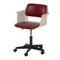 Office Chair 2712 with Red Upholstery by A. Cordemeyer for Gispen, 1970s 1