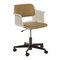 Sedia da ufficio 2712 con rivestimento beige di A. Cordemeyer per Gispen, anni '70, Immagine 1