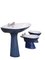 Italian Gardena Bathroom Fixtures by Antonia Campi for Sci Laveno, 1970s, Set of 3 3