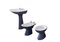 Italian Gardena Bathroom Fixtures by Antonia Campi for Sci Laveno, 1970s, Set of 3 2