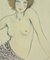 Édouard Chimot, Nude, Etching, 1930s, Image 2