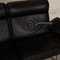 DS 450 Zwei-Sitzer Sofa aus schwarzem Leder von De Sede 4