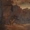 Italian School Artist, Oval Landscape with Figures, 1700s, Oil on Canvas, Framed 4