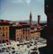 Piazza della Signoria, Florence, Italie, 1956 / Années 2020, Photographie 1