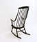 Rocking Chair Mid-Century attribué à Lena Larsson pour Nesto, 1960s 9