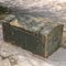 Italian Green Wooden Travel Trunk 6