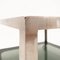 Tavolino da caffè quadrato in metallo e vetro nello stile di Howard Miller, anni '70, Immagine 6