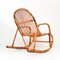 Child's Bamboo Rocking Chair, 1970s 2