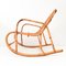 Child's Bamboo Rocking Chair, 1970s, Image 3