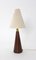 Lámpara de mesa danesa cónica, años 60, Imagen 1