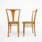 Beech Dining Chairs, Italy, 1950s, Set of 2 4
