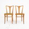 Beech Dining Chairs, Italy, 1950s, Set of 2, Image 1