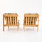 Fauteuils et Table Basse Style Scandinave, 1970s, Set de 3 5