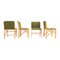 Holzstühle im skandinavischen Stil, 1970er, 4 . Set 4