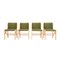 Holzstühle im skandinavischen Stil, 1970er, 4 . Set 1