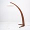 Arc Floor Lamp in Beech, 1960s 1