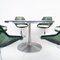 French Mosquito Round Dining Table Set by Poul Cadovius and Bjørn Wiinblad for France & Son, 1960s, Set of 6, Image 7