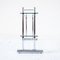 Vintage Italian Shelf in Chromed Metal and Glass, 1970s, Image 5