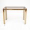 Italian Brass and Chromed Metal Console Table in the style of Romeo Rega, 1970s, Image 4
