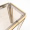 Italian Brass and Chromed Metal Console Table in the style of Romeo Rega, 1970s, Image 8