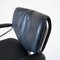 Swivel Office Chair in Chromed Steel and Sky, 1960s 6