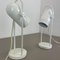 White Metal Table Lights attributed to Rolf Krüger for Heinz Neuhaus Leuchten, 1970s, Set of 2, Image 8