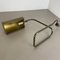 Cubic Original Modernist Brass Metal Table Light, Germany, 1980s, Image 17