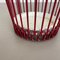 French red metal umbrella stand in mategot style, 1950s, Image 14