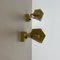 Hollywood Regency Wall Light Sconces in Brass from Stilnovo, Germa, 1970s, Set of 2 6