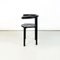 Italian Modern Black Metal Plastic Chairs attributed to Anna Castelli Kartell for Castelli / Anonima Castelli, 1990s, Set of 2, Image 4