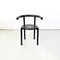 Italian Modern Black Metal Plastic Chairs attributed to Anna Castelli Kartell for Castelli / Anonima Castelli, 1990s, Set of 2 3