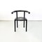 Italian Modern Black Metal Plastic Chairs attributed to Anna Castelli Kartell for Castelli / Anonima Castelli, 1990s, Set of 2, Image 3