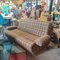 Vintage Buttoned Sofa with Daybed, 1990s 2