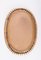 Mid-Century French Riviera Oval Wall Mirror with Bamboo and Rattan Frame, 1960s 13