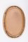 Mid-Century French Riviera Oval Wall Mirror with Bamboo and Rattan Frame, 1960s, Image 13