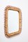 Mid-Century French Riviera Round Rattan Wall Mirror by Franco Albini, 1960s, Image 12