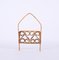 Mid-Century French Riviera Bamboo and Rattan Magazine Rack, 1960s 10