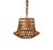 Mid-Century Bamboo and Rattan Hanging Lamp in Louis Sognot Style, 1960s, Image 7