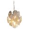 Vintage Iridescent Italian Murano Chandelier with 24 Disks, 1979, Image 1