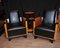 Art Deco Biedermeier Club Chairs, Set of 2 13