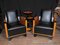 Art Deco Biedermeier Club Chairs, Set of 2, Image 1
