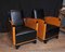 Art Deco Biedermeier Clubsessel, 2er Set 14