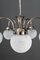 Art Deco Chandelier with Glass Shades, 1920s 11