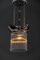 Lámparas colgantes Art Déco de níquel con varillas de vidrio, años 20. Juego de 3, Imagen 9