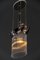 Lámparas colgantes Art Déco de níquel con varillas de vidrio, años 20. Juego de 3, Imagen 7