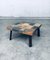 Brutalist Style Coffee Table in Slate Stone, 1970s 16