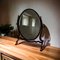 Espejo de tocador victoriano antiguo ovalado, Imagen 7